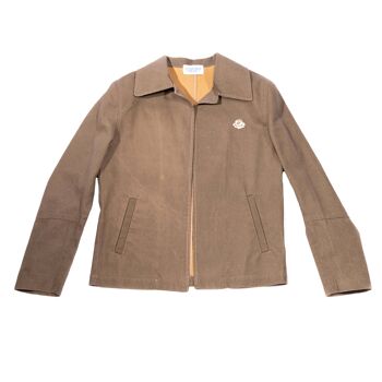 VESTE BOYFRIEND MARRON 1