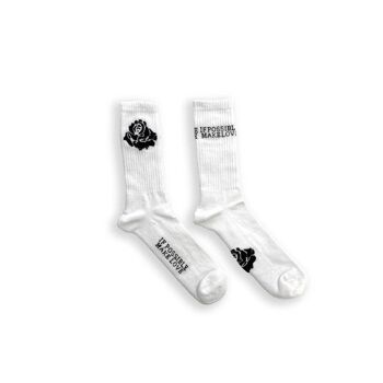 CHAUSSETTES EN ÉPONGE ALL-OVER IPML blanc 1