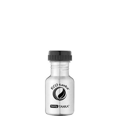 0.35l teenyTANKA ™ stainless steel drinking bottle with adapter cap