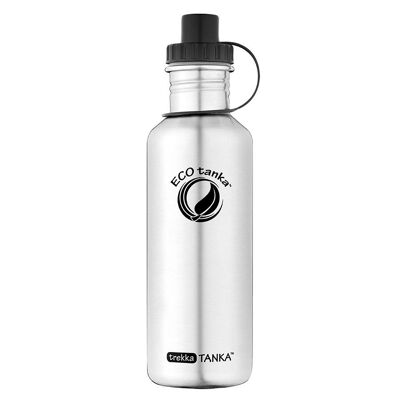 1,0l trekkaTANKA ™ stainless steel drinking bottle with sports cap