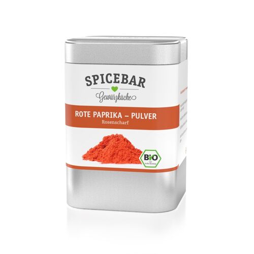 Rote Paprika - rosenscharf, bio