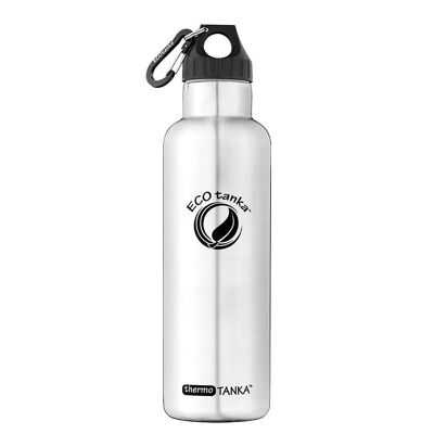0.8l thermoTANKA ™ insulating stainless steel thermos bottle with poly-loop closure