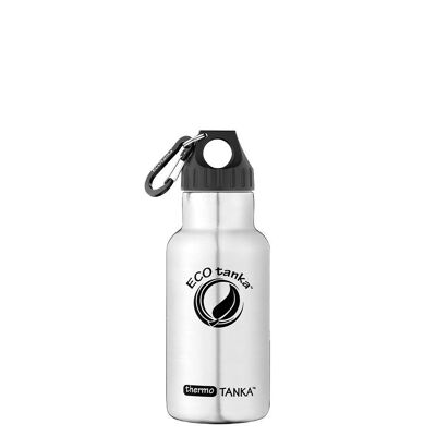 0.35l thermoTANKA ™ insulating stainless steel thermos bottle with poly-loop closure