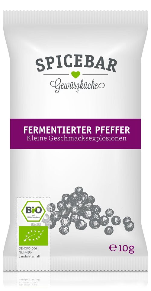 XS-Fermentierter Pfeffer, Beere, bio