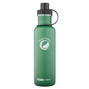 Bouteille en acier inoxydable SportsTANKA ™ de 0,8 L avec bouchon sport - Vert rétro