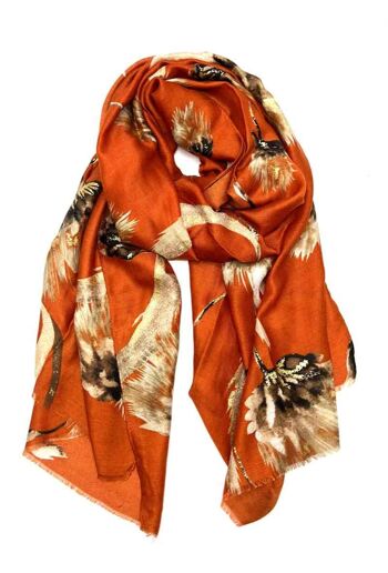 HH-34 foulards brillant orange 1