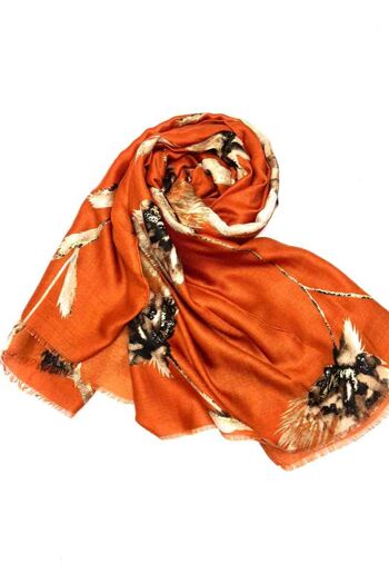 HH-34 foulards brillant orange 2