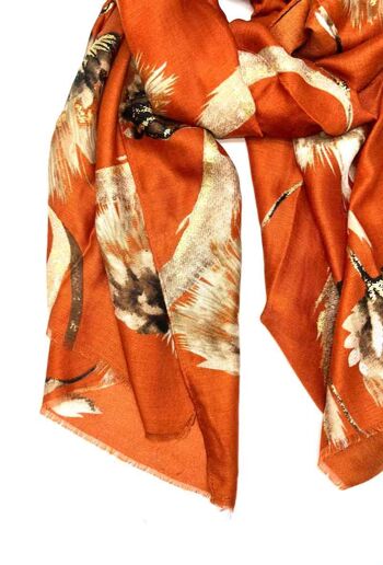 HH-34 foulards brillant orange 3