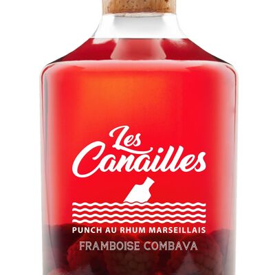 rhum arrrangé Framboise Combava 32° + 1 coffret