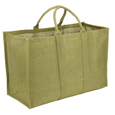 Reusable Jute Bag 72L Green