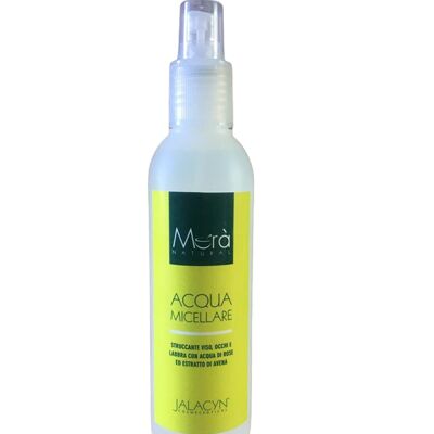 Acqua micellare con estratto di rosa e avena Morà natural - flacone 200ml