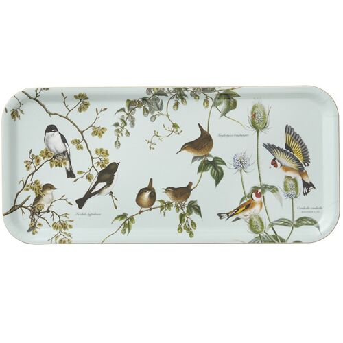 Serving tray 32x15 - Garden Birds