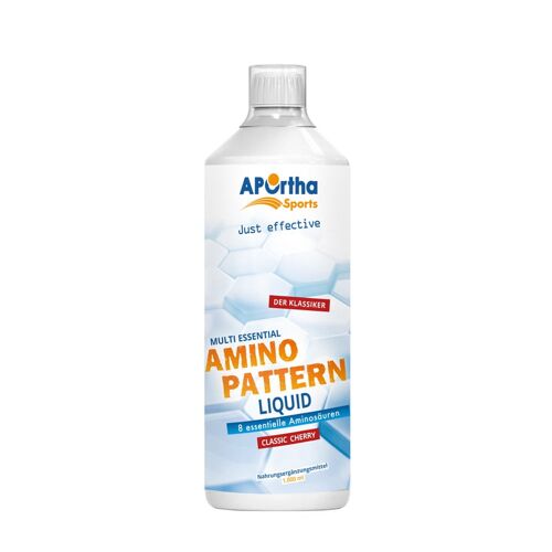 APOrtha Sports Multi essential Amino Pattern Liquid - Classic Cherry - 1.000 ml