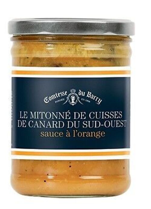 LE MITONNE DE CUISSES DE CANARD DU SUD-OUEST sauce à l’orange