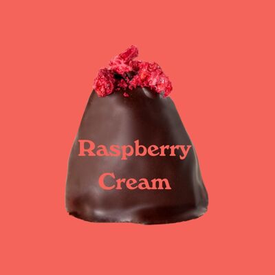 Bio-Dattelpralinen: Raspberry Cream