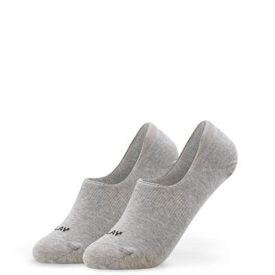 Gris - chaussons