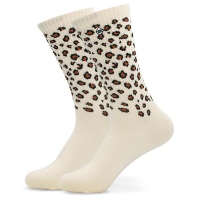 Leopardo - calcetines de tenis