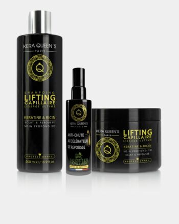 Pack Anti chute et Repousse : Gamme Lifting Ricin + Booster capillaire