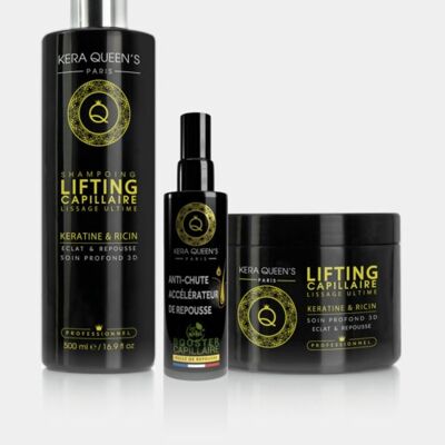 Pack Anti chute et Repousse : Gamme Lifting Ricin + Booster capillaire