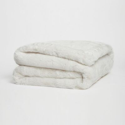 Shiloh Blanket Ivory - 50x60