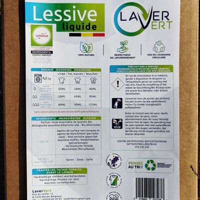 Detergente liquido naturale - 20L