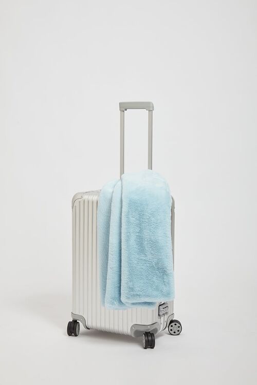 Brady Blanket Soft Blue - 50x60