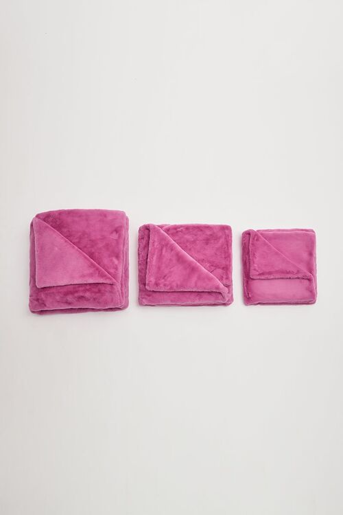 Brady Blanket Sugar Pink - 32x44