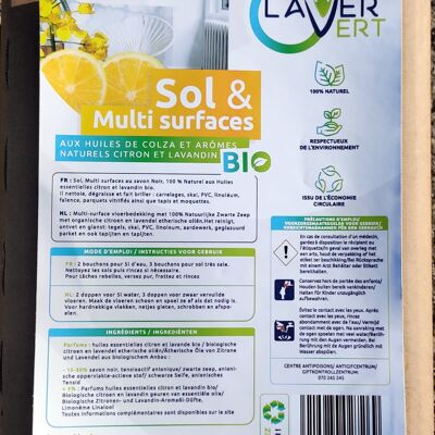 Produit d'entretien sol LaverVert 20L