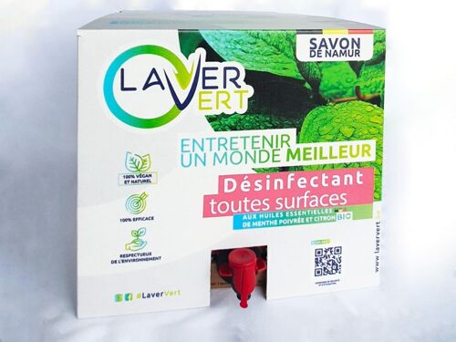 Désinfectant naturel pour toutes surfaces - 20L