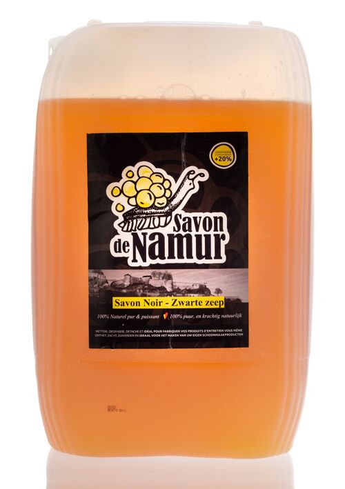 Savon Noir de Namur concentré liquide (+20%) - 20L