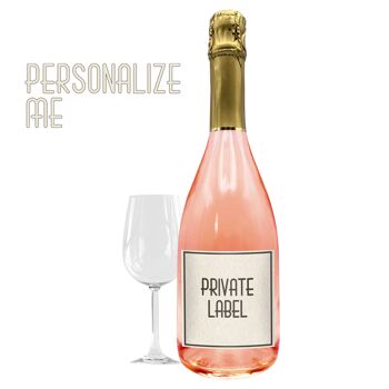 Vin Mousseux Sans Alcool 0% Vol - MARQUE PRIVÉE - 0,75 L - 1