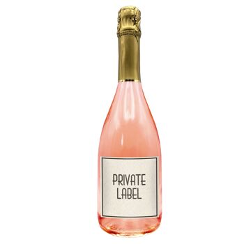 Vin Mousseux Sans Alcool 0% Vol - MARQUE PRIVÉE - 0,75 L - 2
