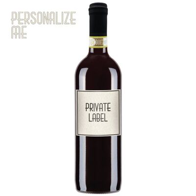 Chianti DOCG wine - Personalized PRIVATE LABEL