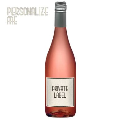 IGT Toscana Rosé Wine - ÉTIQUETTE PRIVÉE personnalisée