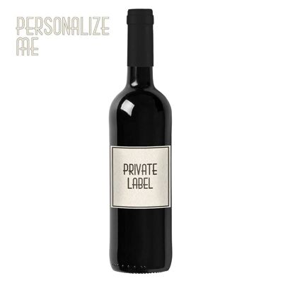 Vin rouge IGT Toscana -ÉTIQUETTE PRIVÉE personnalisée