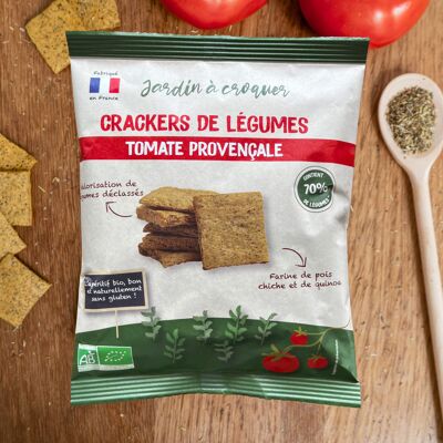 Galletas vegetales ecológicas - Tomate Provenzal 70g