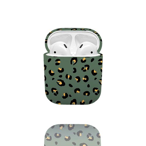 Airpods Case - Khaki Leopard