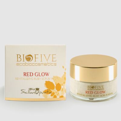 RED GLOW REVITALIZING RUBY SCRUB MASK