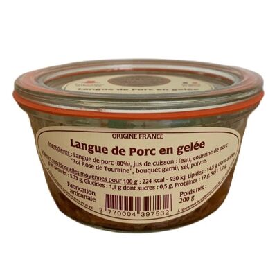 Langue de Porc en gelée 200 g