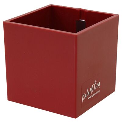 Magnetic Cube 9.8 cm, Red, Kitchen Organizer, Tool Holder