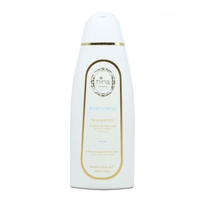 NINA VENEZIA® WHITENESS - CHAMPÚ WHITE MANTI - BOTELLA DE 200 ML