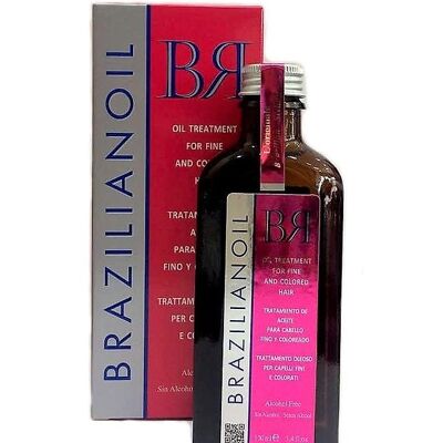 BrazilianOil Professional Hair Treatment Perfect for Fine and Colored 150ml Styling Protective Hair Growth Serum