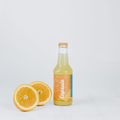 CAPSULE - limonade artisanale, belge et bio à l'orange