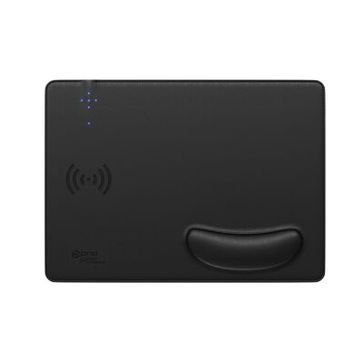 prio Fast Wireless Charging Mauspad 15W (USB C) schwarz