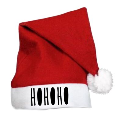 Santa hat (Christmas) dangle - red