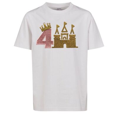 T-shirt anniversaire Château de princesse