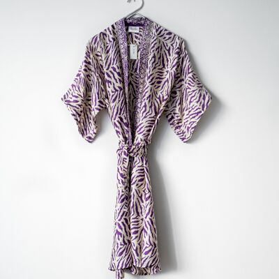 Kimono " Safari Mauve "