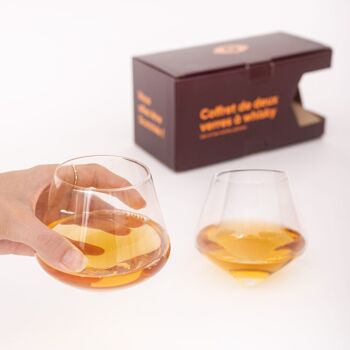 Set de 2 Verres whisky à bascules 2