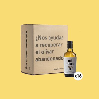 Caja Aceite de Oliva Virgen Extra Monovarietal Royal (16 uds. x 250 ml)