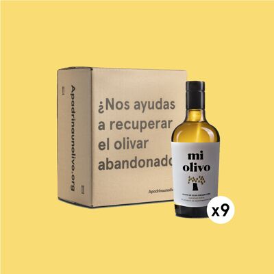 Royal Monovarietal Extra Virgin Olive Oil Box (9 units x 500 ml)